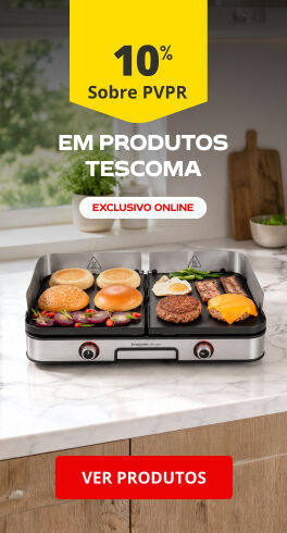 10% sobre PVPR nos produtos exclusivos online Tescoma