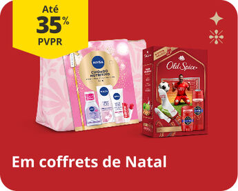 Até 35% PVPR em Coffrets 