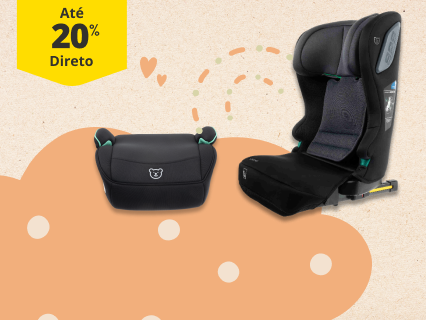 At&eacute; 20% direto em cadeiras auto