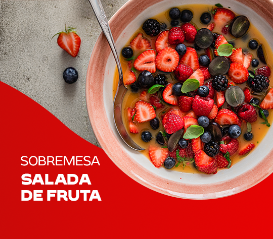 Receita: Salada de fruta