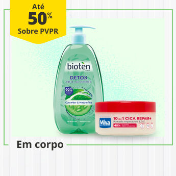 At&eacute; 45% PVPr em Corpo