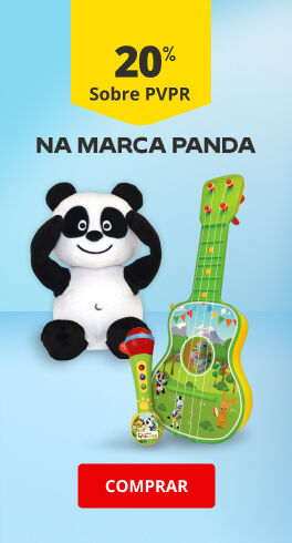 20% PVPr na marca Panda