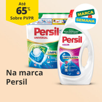 At&eacute; 30% PVPR na marca Persil