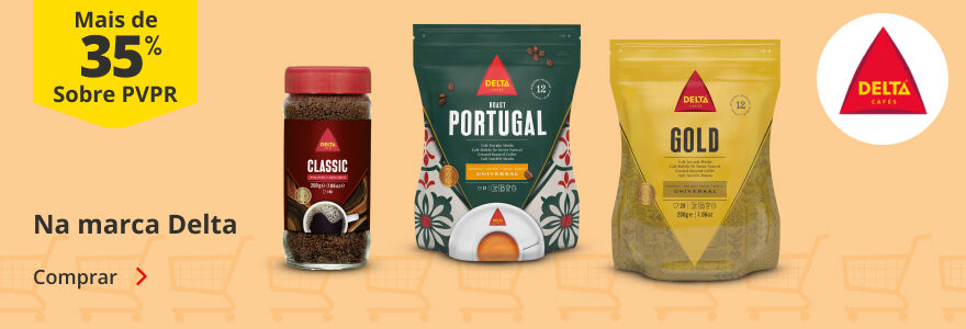 Mais de 35% sobre PVP Recomendado na marca da semana Delta. Comprar.