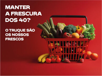 Manter a frescura dos 40? O truque são os nossos frescos. Saiba mais