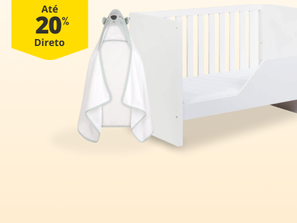 At&eacute; 20% Desconto Direto em puericultura. De 10/03 a 8/04