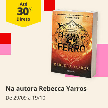 At&eacute; 30% na autora Rebecca Yarros