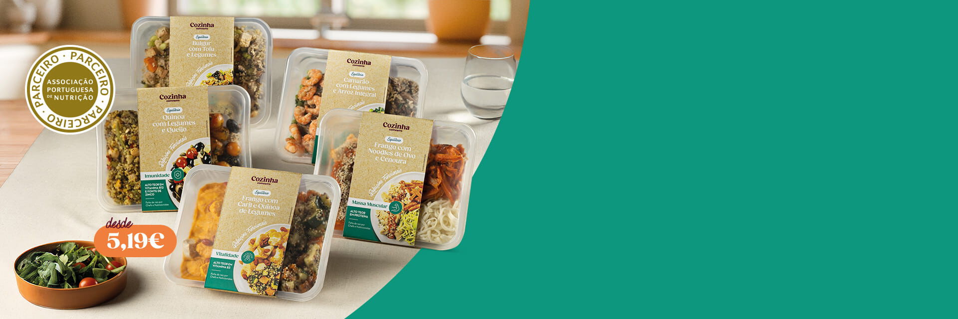 Cozinha Continente: Refeições que funcionam para todos.