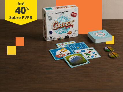 At&eacute; 40% PVPR em jogos e puzzles 