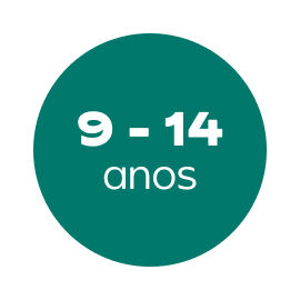 9 a 14 anos