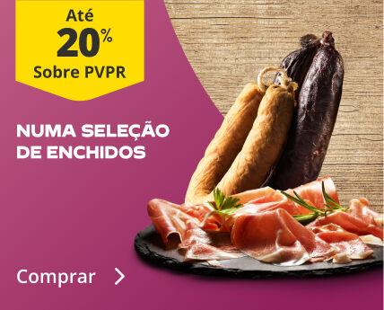 Até 20% numa seleção de enchidos