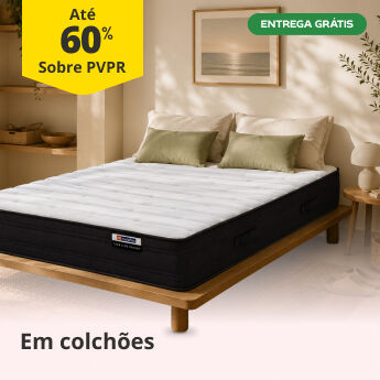 At&eacute; 60% PVPR em Colch&otilde;es
