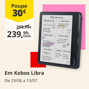 Mais de 10% em Kobos Libra