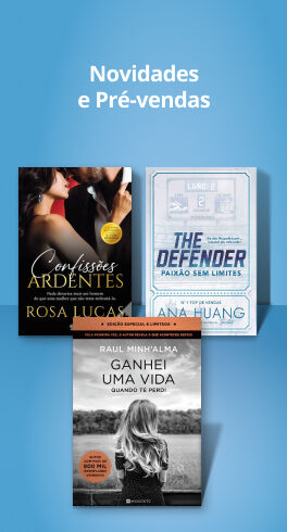 Novidades e Pr&eacute;-vendas. Imagem de 3 livros: A Conspira&ccedil;&atilde;o de Dan Brown; Em Asas de Sangue de Briar Boleyn; Wild Side de Elsie Silver.