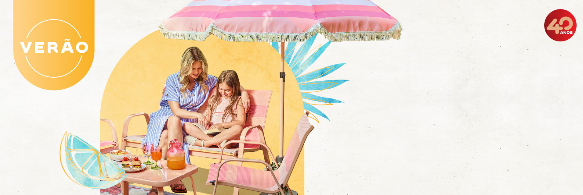 Saudades de almoçar lá fora? Prepare a sua casa para o Verão.