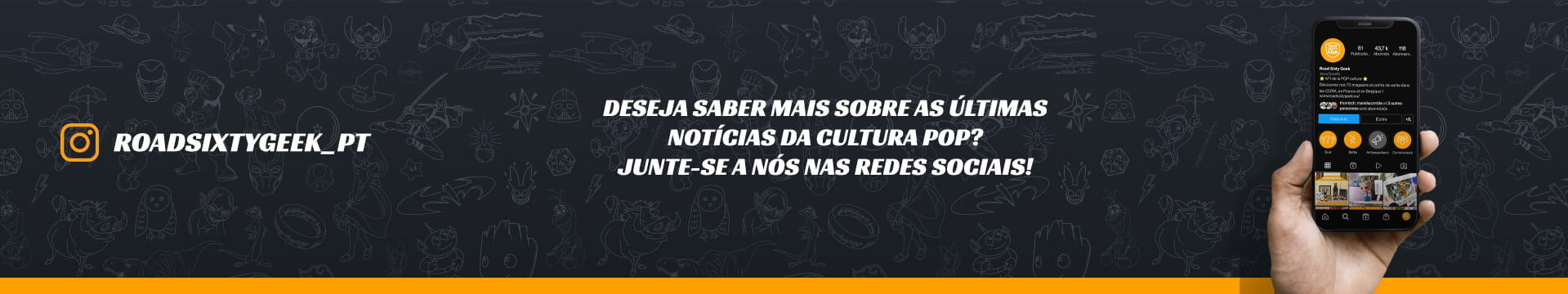 Redes Sociais Road Sixty Geek