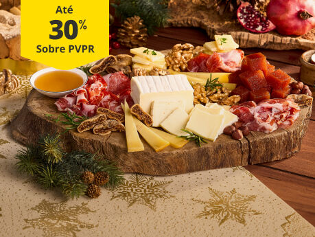 Até 30% PVPR em Entradas