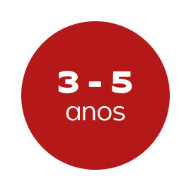 3 a 5 anos