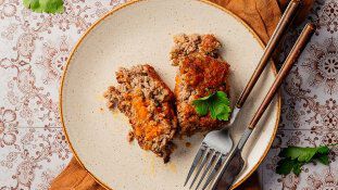 Rolo de Carne com Farinheira