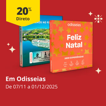 20% Desconto Direto em Odisseias