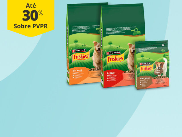 At&eacute; 30% PVPR em ra&ccedil;&atilde;o Friskies