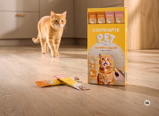 Snack l&iacute;quido para gato