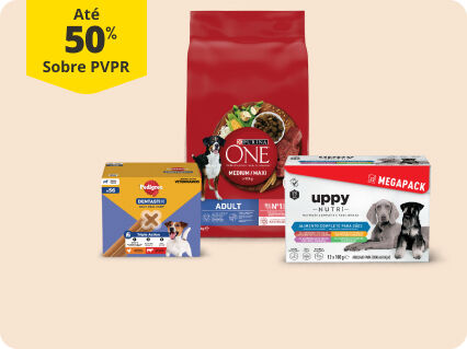 At&eacute; 50% PVPR em alimenta&ccedil;&atilde;o para c&atilde;o