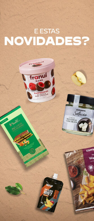 E estas Novidades? Produtos Novidade no Continente Online