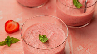 Receita de Mousse de Morango