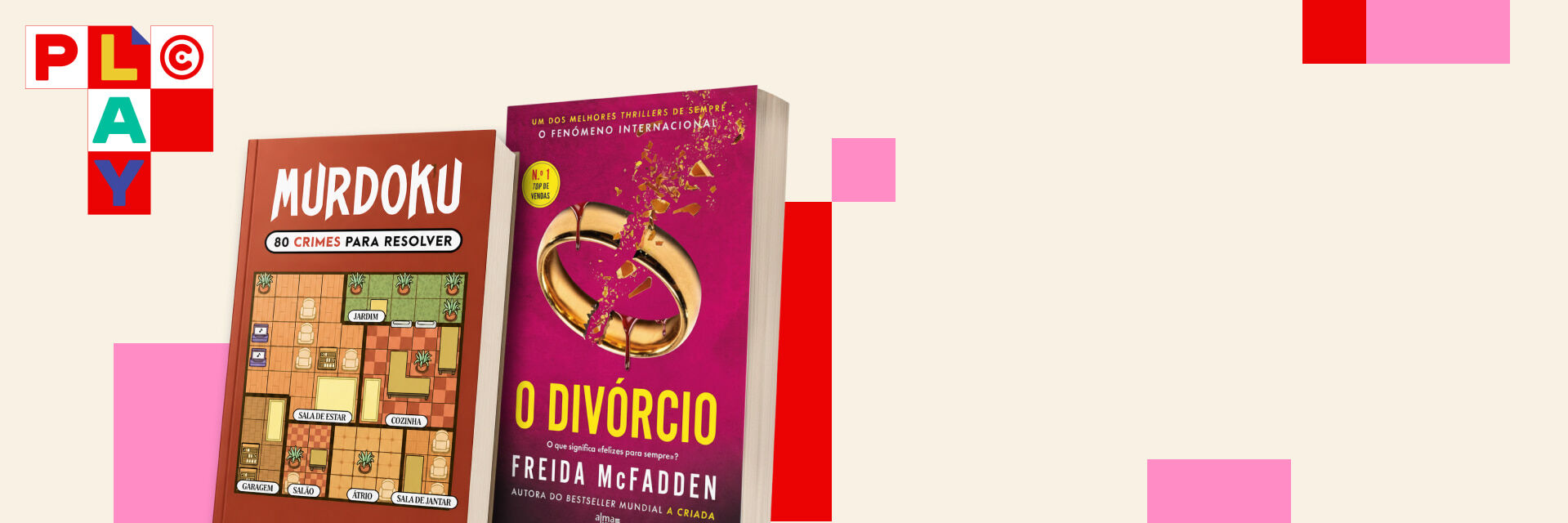 20% a 50% em livros. Mais 10% nas novidades. De 22/06 a 5/07