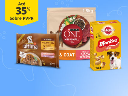 At&eacute; 35% PVPR em alimenta&ccedil;&atilde;o para mini