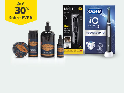 At&eacute; 30% PVPR em presentes de beleza e higiene