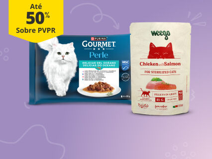 At&eacute; 50% PVPR em comida h&uacute;mida