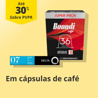 At&eacute; 30% PVPR em Caf&eacute; para C&aacute;psulas