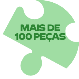 Mais de 100 pe&ccedil;as
