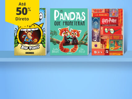 At&eacute; 50% Desconto Direto numa sele&ccedil;&atilde;o de livros