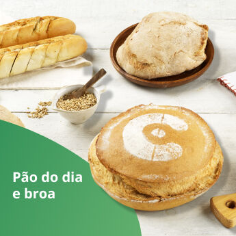P&atilde;o do Dia e Broa