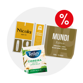 Caf&eacute;s e Ch&aacute;s