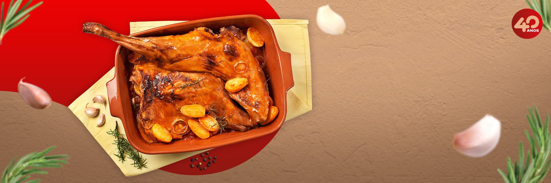 Cabrito: Ideal para assar e saborear