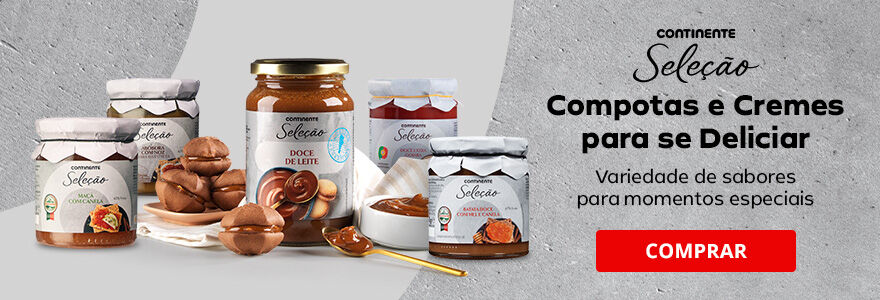 Cremes e Doces Continente Seleção. Comprar