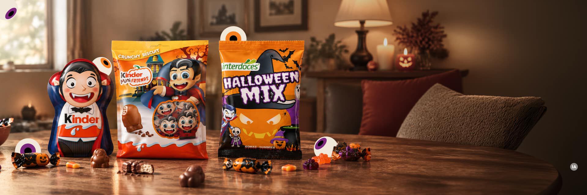 Do&ccedil;ura ou travessura? O lado mais doce do Halloween 