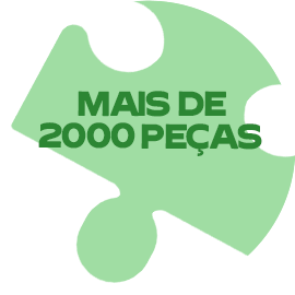 Mais de 2000 pe&ccedil;as