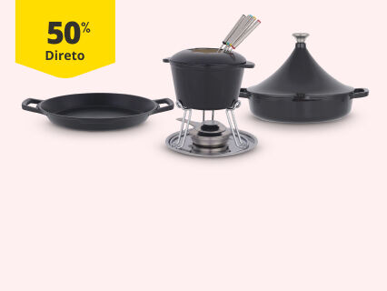 50% Desconto Direto na Cole&ccedil;&atilde;o Comidas do Mundo