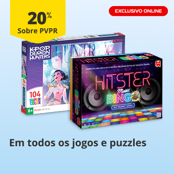 20% PVPR em todos os jogos e puzzles