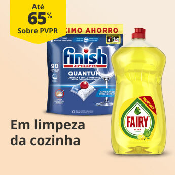 At&eacute; 65% PVPR em Limpeza da Cozinha
