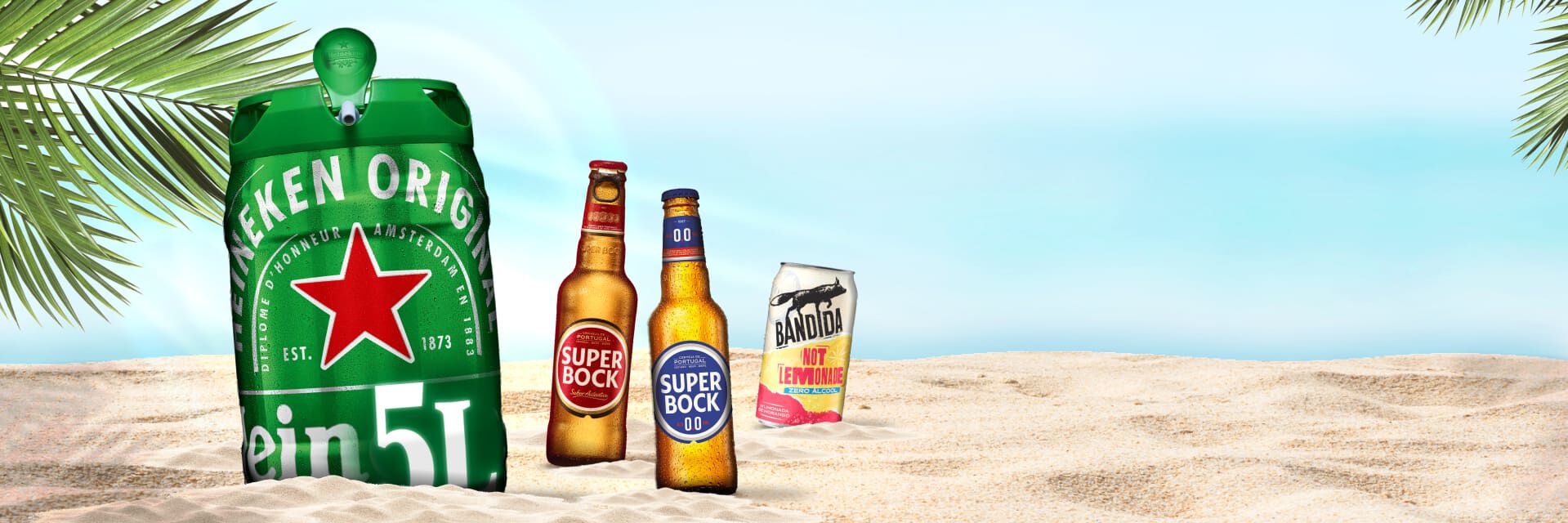 At&eacute; 50% PVPR em Cervejas e Sidras