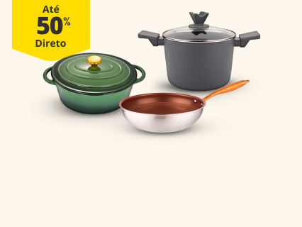 null Até 50% Desconto Direto em Cozinha