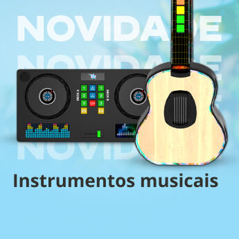 Novidade: Instrumentos musicais