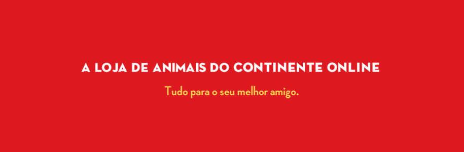 Loja de animais do Continente Online