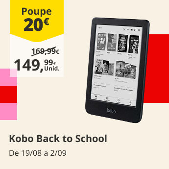 20&euro; DD no Kobo Clara B&W